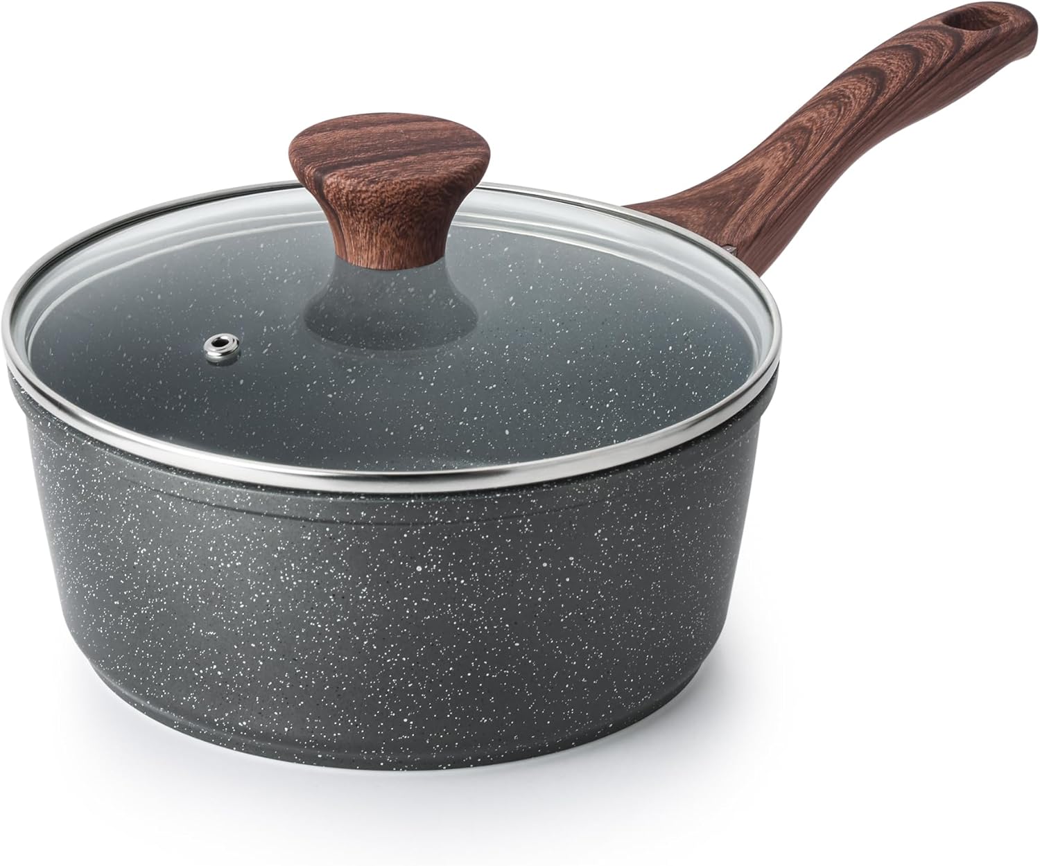 SENSARTE Nonstick Frying Pan Skillet, Swiss Granite Coating Omelette Pan, Healthy Stone Cookware Chef's Pan, PFOA Free (8/9.5/10/11/12.5 Inch) (11 Inch)